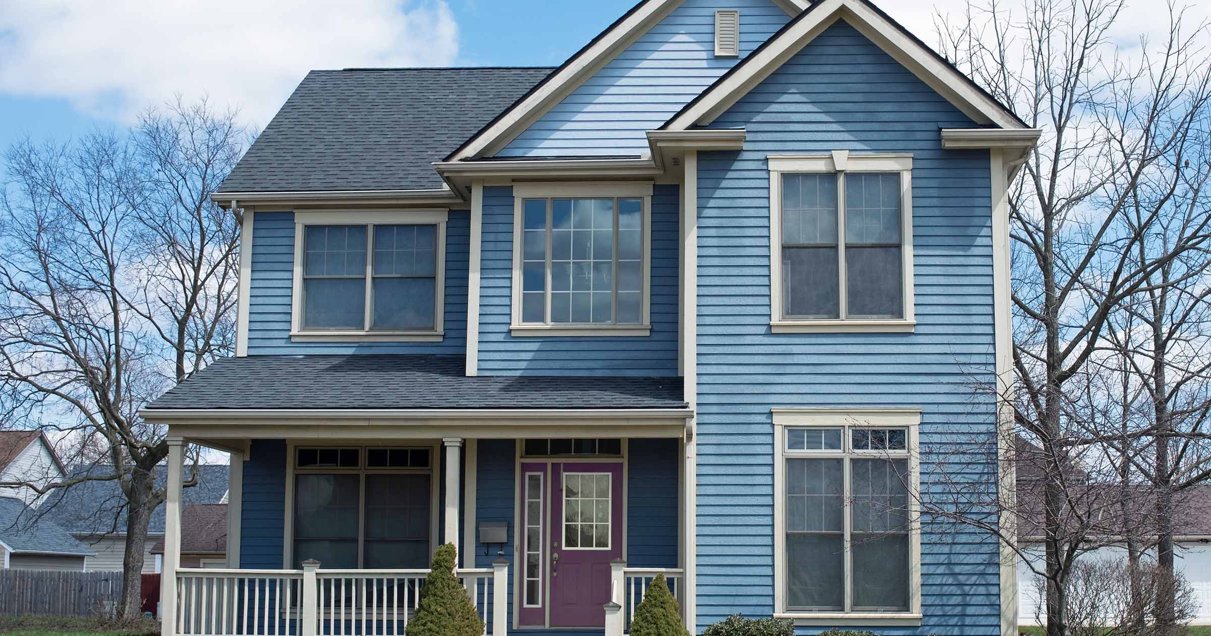 Fading Aluminum Siding