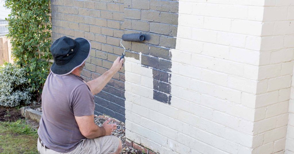 painting brick
