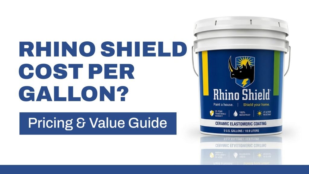 Cost of Rhino Shield Paint Per Gallon
